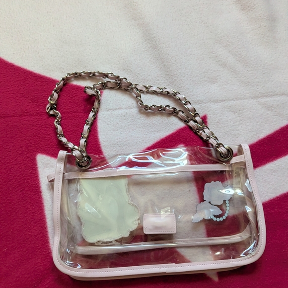 Hello Kitty Clear Chain Bag Purse - Picture 10 of 11